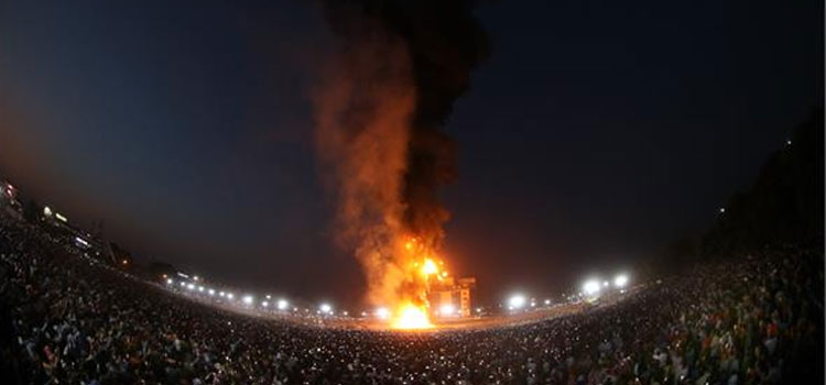 रावण का दहन