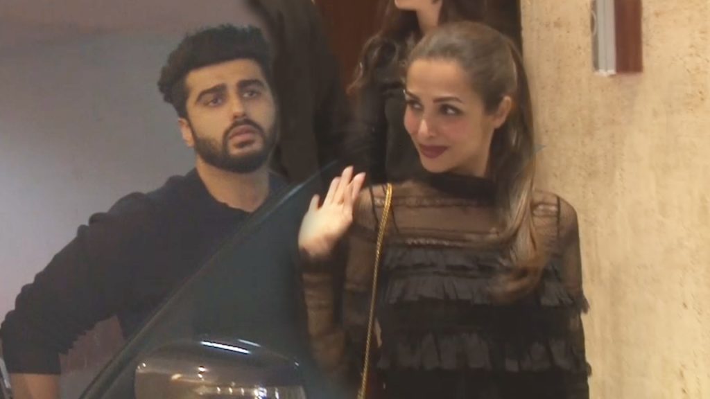 Arjun Kapoor and Malaika Arora