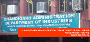 CHANDIGARH ADMINISTRATION DEPARTMENT OF INDUSTRIES