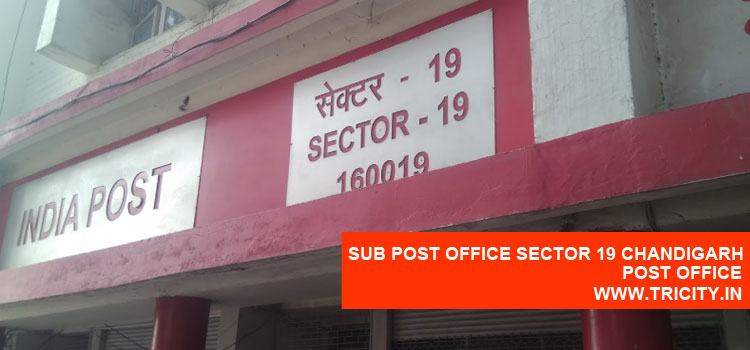 Sub Post Office Sector 19 Chandigarh
