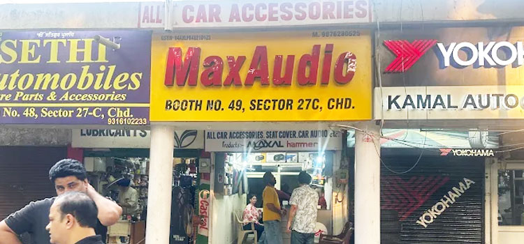 Max Audio | Car Accessories Dealer in Chandigarh | Seat Cover Dealer | Music System Dealer | Maxal Auth Dealer